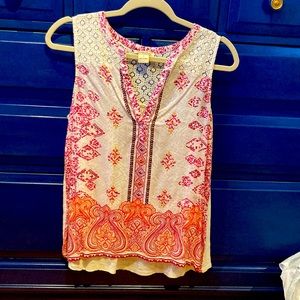 Lucky brand pretty tank top